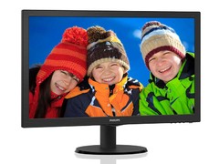 MONITOR LED 23 PHILIPS 243V5QHAB 23,6 1920 X 1080 FULL HD WIDE VGA DVI HDMI VESA MULTIMIDIA