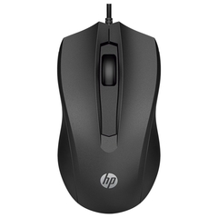 MOUSE COM FIO USB 100 1600DPI CABO 1.5M PRETO