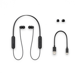 FONE DE OUVIDO BLUETOOTH INTRA AURICULAR WI C200 PRETO - comprar online