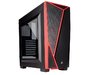 GABINETE GAMER \ CORSAIR \ CC-9011107-WW CARBIDE SERIES SPEC-04 PRETO/VERMELHO