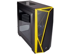 GABINETE GAMER \ CORSAIR \ CC-9011108-WW CARBIDE SERIES SPEC-04 PRETO/AMARELO - comprar online