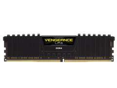 MEMORIA DESKTOP GAMER DDR4 CORSAIR CMK8GX4M1A2400C16 8GB 2400MHZ DIMM CL16 VENGEANCE LPX BLACK - Preech Informática - Informática e suas tecnologias