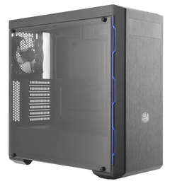 GABINETE MASTERBOX MB600L - COM ODD - BORDA BLUE - MCB-B600L-KA5N-S01