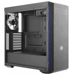 GABINETE MASTERBOX MB600L - COM ODD - BORDA BLUE - MCB-B600L-KA5N-S01 - comprar online