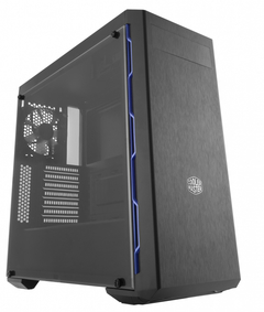 GABINETE MASTERBOX MB600L - COM ODD - BORDA BLUE - MCB-B600L-KA5N-S01 - loja online