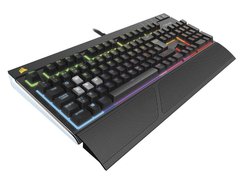 TECLADO GAMER CORSAIR CH-9000121-BR STRAFE RETROILUMINACAO RGB TECLAS CHERRY MX SILENT - comprar online