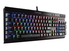 TECLADO GAMER CORSAIR CH-9101014-BR K70 RAPIDFIRE RETROILUMINACAO RGB TECLAS CHERRY MX SPEED - loja online