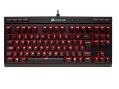 TECLADO GAMER CORSAIR CH-9115020-BR K63 COMPACT RETROILUMINACAO RED TECLAS CHERRY MX RED - comprar online