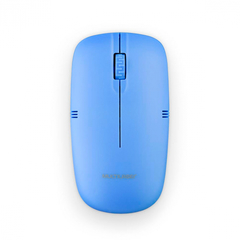 MOUSE SEM FIO LITE 2.4GHZ 1200 DPI USB AZUL MO288