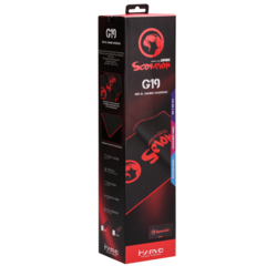 Mousepad Gamer Marvo Scorpion Speed, Grande Prova D'agua Black/Red XL G19 - loja online