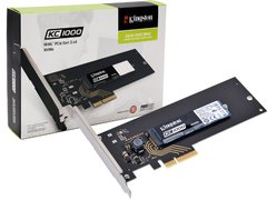 SSD DESKTOP NOTEBOOK ULTRABOOK \ KINGSTON \ SKC1000H/960G 960GB KC1000 M.2 HHHL PCIE GEN3X4 NVME