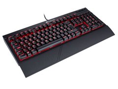 TECLADO GAMER CORSAIR CH-9102020-BR K68 RETROILUMINACAO RED TECLAS CHERRY MX RED - comprar online