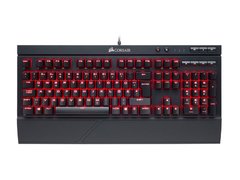 TECLADO GAMER CORSAIR CH-9102020-BR K68 RETROILUMINACAO RED TECLAS CHERRY MX RED - Preech Informática - Informática e suas tecnologias