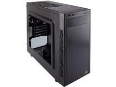 GABINETE GAMER CORSAIR CC-9011086-WW CARBIDE SERIES 88R MATX PRETO C/ ACRILICO - loja online