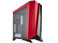 GABINETE GAMER CORSAIR CC-9011120-WW SPEC-OMEGA RGB COM VIDRO TEMPERADO PRETO/VERMELHO