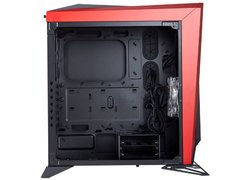 GABINETE GAMER CORSAIR CC-9011120-WW SPEC-OMEGA RGB COM VIDRO TEMPERADO PRETO/VERMELHO - comprar online