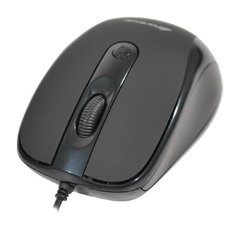 Mouse USB 1600dpi OM-103BK Preto FORTREK - Preech Informática - Informática e suas tecnologias