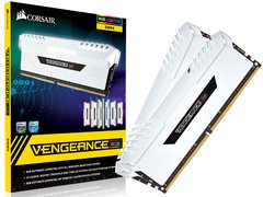 MEMORIA DESKTOP GAMER DDR4 CORSAIR CMR16GX4M2C3000C15W 16GB KIT (2X8GB) 3000MHZ CL15 VENGEANCE RGB