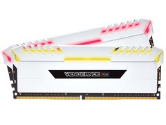 MEMORIA DESKTOP GAMER DDR4 CORSAIR CMR16GX4M2C3000C15W 16GB KIT (2X8GB) 3000MHZ CL15 VENGEANCE RGB - comprar online