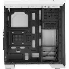 Gabinete Gamer AERO-500 WINDOW EN55583 Branco AEROCOOL - Preech Informática - Informática e suas tecnologias