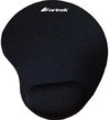 Mouse Pad Ergonômico Gel (235x200mm) ERG-102 Preto FORTREK