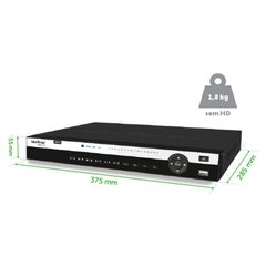 STAND ALONE DVR 16 CANAIS MHDX 5016 INTELBRAS MULTHD - Preech Informática - Informática e suas tecnologias