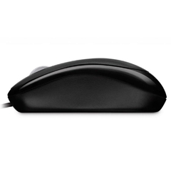 MOUSE ÓPTICO COM FIO BASIC USB PRETO na internet