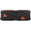 Teclado Gamer Oex Action Multimídia 16 Teclas de Atalho USB TC-200 Laranja