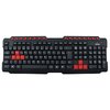 Teclado Gamer Oex Action Multimídia 16 Teclas De Atalho USB TC-200 Vermelho