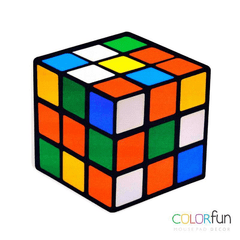 Mousepad / Imã Decorativo ColorFun - Cubo Mágico