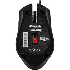 Mouse Gamer SPIDER TARANTULA OM-702 Preto/Vermelho FORTREK - loja online