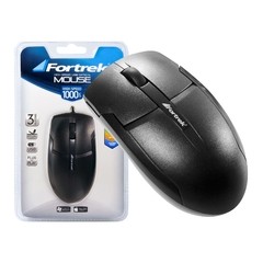 Imagem do Mouse USB 1000dpi OM-101BK Preto FORTREK