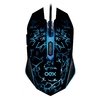 Mouse Gamer Oex Óptico Action USB 6 Botões MS-300 Preto