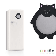 Mousepad / Imã Decorativo ColorFun - Miau na internet