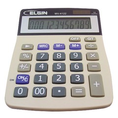 CALCULADORA DE MESA MV-4122 - ELGIN na internet