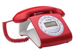 TELEFONES COM FIO INTELBRAS TC 8312 RETRO VERMELHO COM IDENTIFICADOR DE CHAMADAS na internet