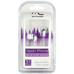 FONE DE OUVIDO BRANCO PH50203/PH017 - PLUG P2 - MULTILASER - comprar online