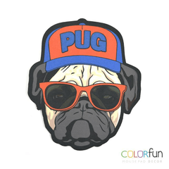 Mousepad / Imã Decorativo ColorFun - Pug