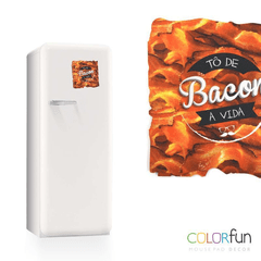 Mousepad / Imã Decorativo ColorFun - Bacon na internet