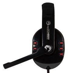 Headset Gamer Marvo Scorpion Preto/Vermelho - H8311 - comprar online