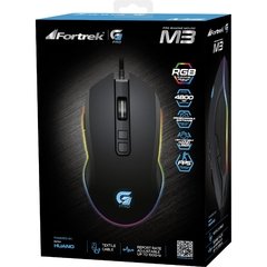 Mouse Gamer PRO M3 RGB Preto FORTREK - comprar online