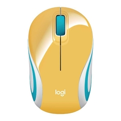 Mini Mouse Logitech M187 Wireless Amarelo