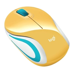 Mini Mouse Logitech M187 Wireless Amarelo - Preech Informática - Informática e suas tecnologias