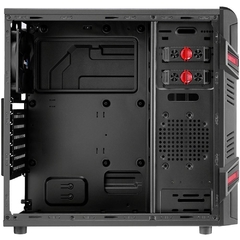 Gabinete Gamer Mid Tower GT WINDOW EN58683 Preto AEROCOOL - Preech Informática - Informática e suas tecnologias