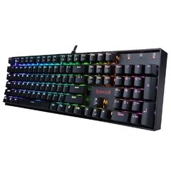 Teclado Mecânico Gamer Redragon Mitra K551 RGB, Switch Red, ABNT2, Black - Preech Informática - Informática e suas tecnologias