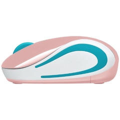 Mini Mouse Logitech M187 Sem Fio Rosa 1000DPI - comprar online