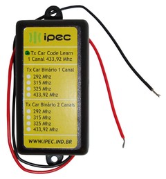 CONTROLE PARA LUZ ALTA 433 MHZ CODE LEARNING IPEC TX CAR 24 VOLTS ( LUZ ALTA ) CAMINHAO OU CAMINHONETE