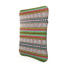 Case para Notebook Envelope Duplaface 15.6" - Folk / Vermelho - Preech Informática - Informática e suas tecnologias