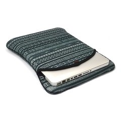 Case para Notebook Envelope Duplaface 15.6" - Raizes / Preto