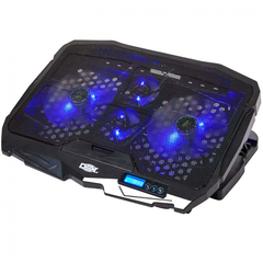 Base Cooler com LED Suporte para Notebook 17 Gamer 4 Coolers Dex - DX-006